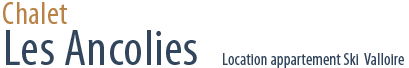 Location chalet les ancolies Valloire Logo 2
